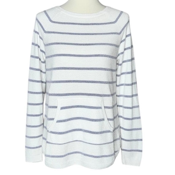 Barefoot Dreams CozyChic Ultra Lite Raglan
Sleeve Pullover So Soft Sweater Sz M - Picture 5 of 8